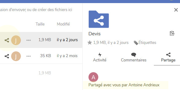 partage avec vous par